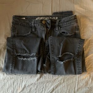 Black American Eagle Jeans